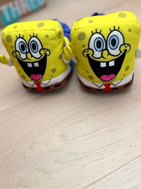SpongeBob Squarepants Plush Kids Slippers